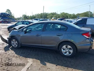 2013 Honda Civic LX z VIN 19XFB2F54DE041313, wystawiony jako IAAI lot #42414409 z przebiegiem 124 401 mil mil oraz . Historia ofert i sprzedaży dostępna na DreamBid. Obrazek 14.