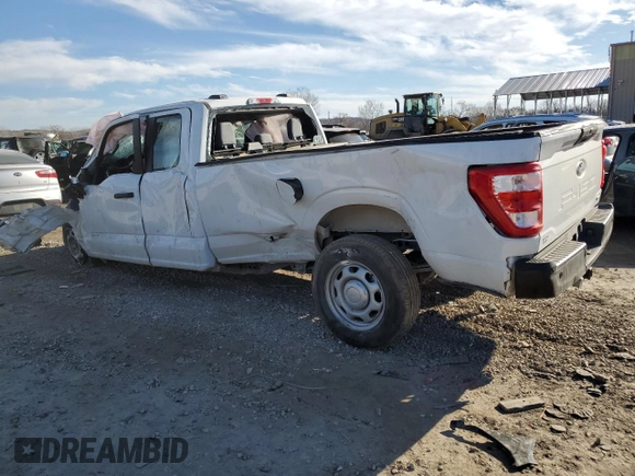 2023 Ford F-150 XL with VIN 1FTEX1CP6PKD07610, listed as a Copart auction lot 79573373 with Not provided miles and Salvage title. Bid and sale history available at DreamBid. Image 2.