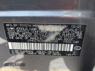 2021 Lexus IS 350 F Sport with VIN JTHGZ1B2XM5042188, listed as a IAAI auction lot 42529891 with 48,721 mi miles and . Bid and sale history available at DreamBid. Image 9.