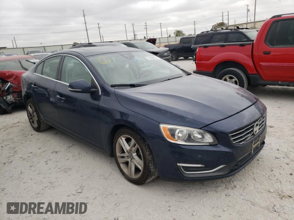 2015 Volvo S60 T5 Drive-E Premier with VIN YV140MFB2F2312247, listed as a Copart auction lot 73196253 with 110,287 mi miles. Bid and sale history available at carsss.com. Image 4.