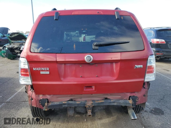 2010 Mercury Mariner Premier with VIN 4M2CN9HG3AKJ17480, listed as a Copart auction lot 82773234 with 219,149 mi miles and Salvage Title. Bid and sale history available at carsss.com. Image 6.