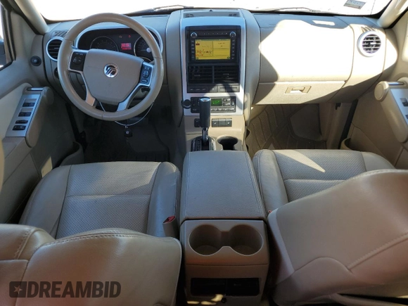 2010 Mercury Mountaineer Premier z VIN 4M2EN4JE7AUJ03901, wystawiony jako Copart lot #72951564 z przebiegiem 172 335 mil mil oraz Czysty tytuł • Clean title. Historia ofert i sprzedaży dostępna na DreamBid. Obrazek 8.