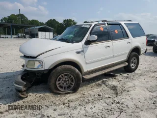 2001 Ford Expedition Eddie Bauer with VIN 1FMPU18LX1LB77108, listed as a Copart auction lot 58800415 with 309,425 mi miles and Salvage title. Bid and sale history available at DreamBid. Image 1.