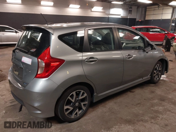 2015 Nissan Note SV with VIN 3N1CE2CP0FL400447, listed as a IAAI auction lot 41669498 with 96,699 mi miles and . Bid and sale history available at DreamBid. Image 4.