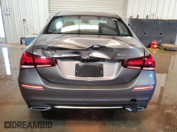 2022 Mercedes-Benz A 220 with VIN W1K3G4FB8NJ325155, listed as a Copart auction lot 46413264 with 18,461 mi miles and Clean title. Bid and sale history available at DreamBid. Image 6.