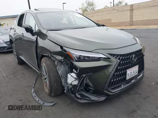 2024 Lexus NX 350h Premium z VIN JTJGKCEZ1R2023707, wystawiony jako IAAI lot #42153729 z przebiegiem 15 285 mil mil oraz . Historia ofert i sprzedaży dostępna na DreamBid. Obrazek 1.