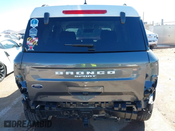 2024 Ford Bronco Sport Heritage with VIN 3FMCR9G64RRE03926, listed as a IAAI auction lot 41641234 with 7,372 mi miles and . Bid and sale history available at DreamBid. Image 17.