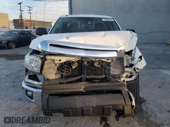 2017 Toyota Tundra 2WD SR5 with VIN 5TFRY5F14HX213047, listed as a Copart auction lot 41896345 with 235,393 mi miles and Salvage Title. Bid and sale history available at carsss.com. Image 5.
