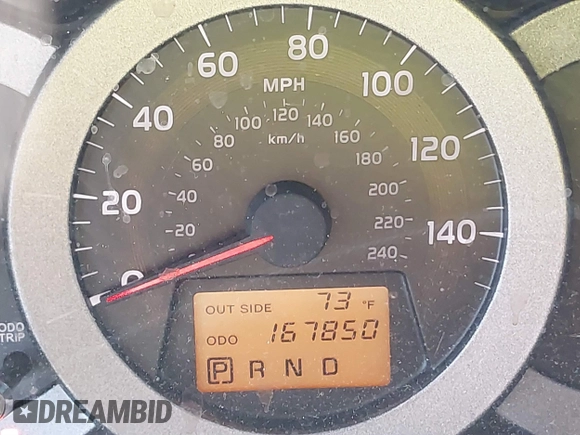 2008 Toyota RAV4 Ltd with VIN JTMZK31V585016495, listed as a IAAI auction lot 41729731 with 167,850 mi miles. Bid and sale history available at carsss.com. Image 15.