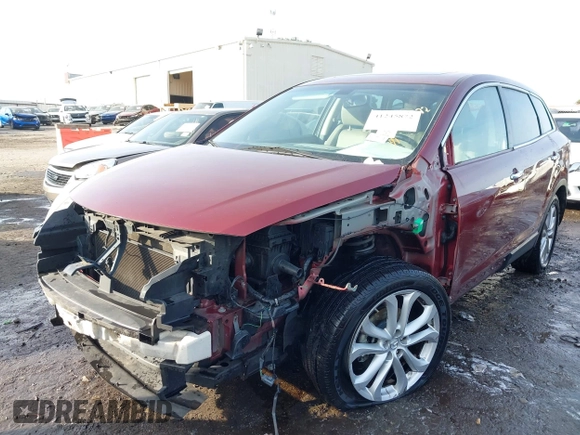 2012 Mazda CX-9 Grand Touring with VIN JM3TB3DV8C0335114, listed as a IAAI auction lot 41245872 with 148,522 mi miles. Bid and sale history available at carsss.com. Image 6.