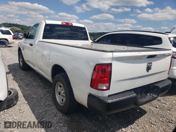 2023 Ram 1500 Tradesman z VIN 3C6JR6DG3PG550150, wystawiony jako Copart lot #50999935 z przebiegiem 52 959 mil mil oraz Szkoda całkowita • Salvage title. Historia ofert i sprzedaży dostępna na DreamBid. Obrazek 2.