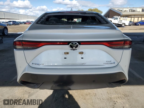 2023 Toyota Mirai XLE with VIN JTDAAAAA2PA008264, listed as a Copart auction lot 49080325 with 19,803 mi miles and Salvage Title. Bid and sale history available at DreamBid. Image 6.