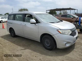 2013 Nissan Quest LE with VIN JN8AE2KP2D9071640, listed as a Copart auction lot 58123024 with 240,213 mi miles and Salvage Title. Bid and sale history available at carsss.com. Image 4.