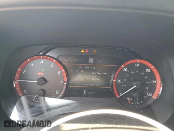 2022 Nissan Frontier Pro-X with VIN 1N6ED1EJ5NN610792, listed as a Copart auction lot 59897795 with 51,214 mi miles and Salvage title. Bid and sale history available at DreamBid. Image 9.