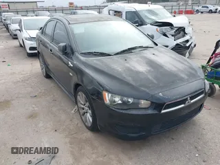 2009 Mitsubishi Lancer GTS with VIN JA3AU86W19U039655, listed as a IAAI auction lot 41550587 with 171,042 mi miles. Bid and sale history available at carsss.com. Image 1.
