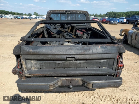 1989 Ford Ranger with VIN 1FTCR10T8KUB58035, listed as a Copart auction lot 72627874 with Not Provided miles and Salvage Title. Bid and sale history available at DreamBid. Image 6.