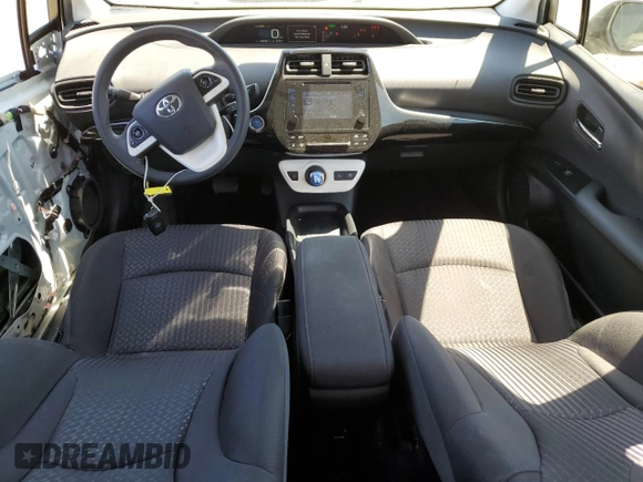2017 Toyota Prius Two with VIN JTDKBRFU7H3035369, listed as a Copart auction lot 64307425 with 66,959 mi miles and Salvage title. Bid and sale history available at DreamBid. Image 8.