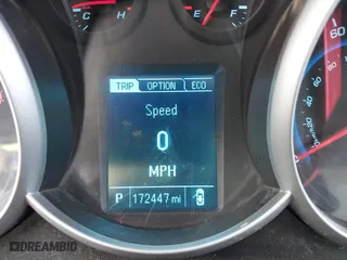 2014 Chevrolet Cruze ECO with VIN 1G1PH5SB9E7293326, listed as a IAAI auction lot 39634650 with 172,447 mi miles. Bid and sale history available at carsss.com. Image 15.