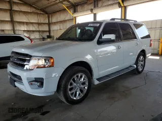 2017 Ford Expedition Limited with VIN 1FMJU1KT4HEA08201, listed as a Copart auction lot 62780925 with 107,292 mi miles and Salvage title. Bid and sale history available at DreamBid. Image 1.