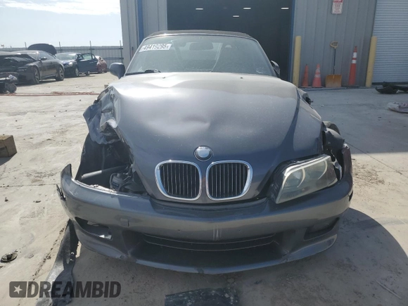 2000 BMW Z3 2.8 with VIN 4USCH3348YLF43514, listed as a Copart auction lot 49419295 with 139,107 mi miles and Salvage title. Bid and sale history available at DreamBid. Image 5.