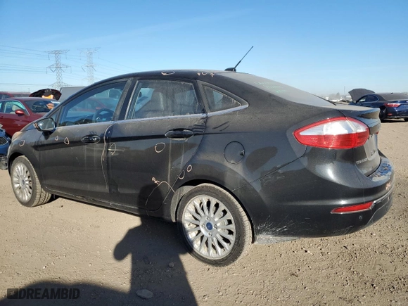 2015 Ford Fiesta Titanium with VIN 3FADP4CJ8FM184110, listed as a Copart auction lot 87863285 with 133,268 mi miles and Salvage Title. Bid and sale history available at carsss.com. Image 2.