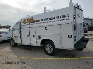 2022 Chevrolet Express Commercial with VIN 1GB0GRF75N1173958, listed as a Copart auction lot 79610374 with Not Provided miles and Salvage Title. Bid and sale history available at carsss.com. Image 2.
