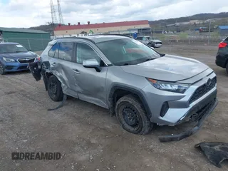 2019 Toyota RAV4 LE with VIN 2T3G1RFV9KC015700, listed as a IAAI auction lot 42019684 with 74,433 mi miles and . Bid and sale history available at DreamBid. Image 1.