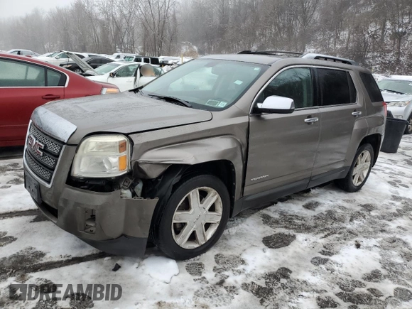 2011 GMC Terrain SLT-2 with VIN 2CTFLXE5XB6269765, listed as a Copart auction lot 43793145 with 112,324 mi miles and Salvage Title. Bid and sale history available at carsss.com. Image 1.
