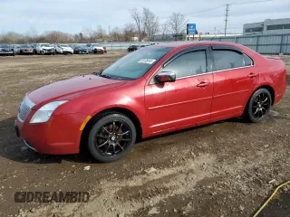 2010 Mercury Milan Premier with VIN 3MEHM0JG9AR624026, listed as a Copart auction lot 50135045 with 191,151 mi miles and Salvage Title. Bid and sale history available at carsss.com. Image 1.