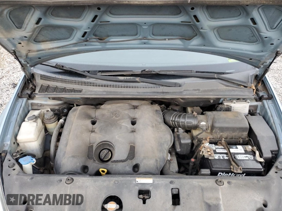 2009 Kia Sedona with VIN KNDMB133296298360, listed as a Copart auction lot 84621084 with 65,259 mi miles and Salvage Title. Bid and sale history available at carsss.com. Image 12.