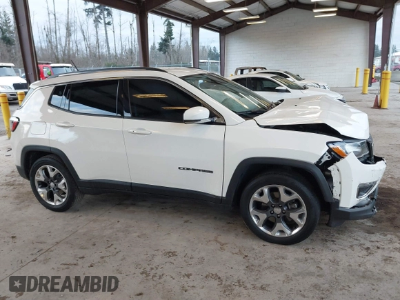 2019 Jeep Compass Limited with VIN 3C4NJCCB4KT675857, listed as a IAAI auction lot 41533156 with 59,832 mi miles. Bid and sale history available at carsss.com. Image 13.