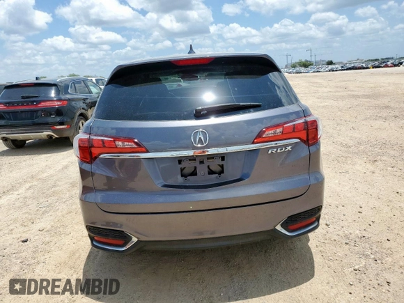 2017 Acura RDX Technology z VIN 5J8TB3H50HL024125, wystawiony jako Copart lot #59834895 z przebiegiem 55 578 mil mil oraz Szkoda całkowita • Salvage title. Historia ofert i sprzedaży dostępna na DreamBid. Obrazek 6.