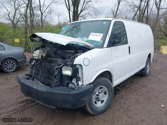 2012 Chevrolet Express Cargo Van with VIN 1GCWGFCA6C1196313, listed as a IAAI auction lot 39132193 with 61,226 mi miles. Bid and sale history available at carsss.com. Image 12.
