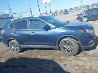 2016 Nissan Rogue SL with VIN 5N1AT2MV7GC750383, listed as a IAAI auction lot 41977801 with 167,847 mi miles and . Bid and sale history available at DreamBid. Image 13.