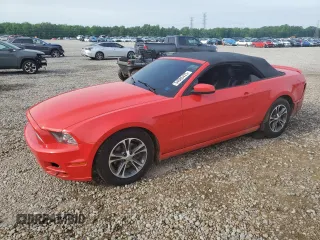 2013 Ford Mustang V6 with VIN 1ZVBP8EM0D5265005, listed as a Copart auction lot 54985425 with 128,964 mi miles and Salvage title. Bid and sale history available at DreamBid. Image 1.