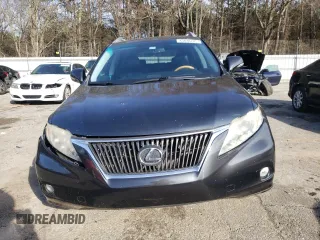 2010 Lexus RX 350 with VIN 2T2ZK1BAXAC025777, listed as a Copart auction lot 45838745 with 135,159 mi miles and Salvage Title. Bid and sale history available at carsss.com. Image 5.