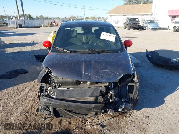 2015 FIAT 500e with VIN 3C3CFFGE3FT603301, listed as a IAAI auction lot 41599133 with 42,635 mi miles. Bid and sale history available at carsss.com. Image 12.