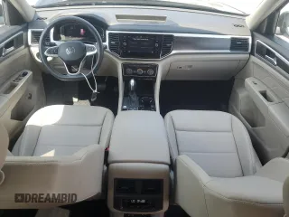 2023 Volkswagen Atlas SE with VIN 1V2KR2CA3PC545101, listed as a Copart auction lot 55264465 with 19,264 mi miles and Salvage title. Bid and sale history available at DreamBid. Image 8.