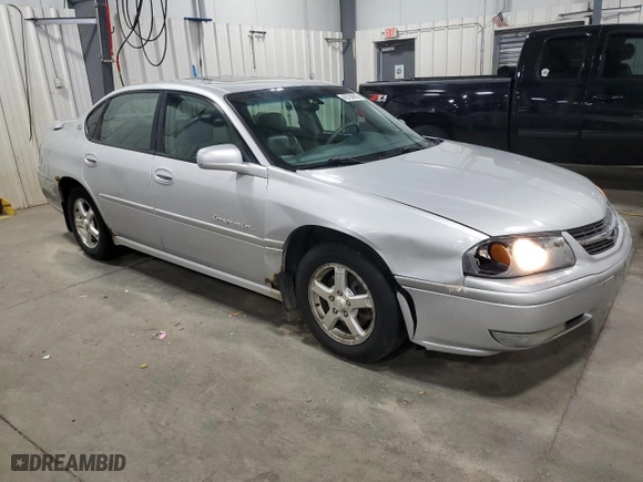 2004 Chevrolet Impala LS with VIN 2G1WH52K949434257, listed as a Copart auction lot 49784685 with 254,767 mi miles and Salvage Title. Bid and sale history available at carsss.com. Image 4.