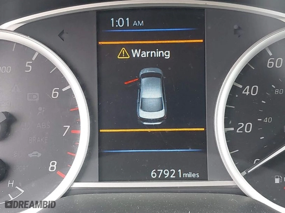 2019 Nissan Sentra S with VIN 3N1AB7AP9KY336504, listed as a IAAI auction lot 41765835 with 67,921 mi miles. Bid and sale history available at carsss.com. Image 14.