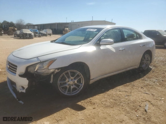 2010 Nissan Maxima 3.5 SV w/Premium Pkg with VIN 1N4AA5AP5AC859147, listed as a Copart auction lot 46687155 with 247,975 mi miles and Salvage Title. Bid and sale history available at carsss.com. Image 1.
