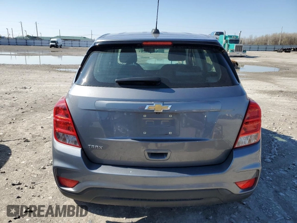 2020 Chevrolet Trax LS with VIN 3GNCJKSB4LL157839, listed as a Copart auction lot 48730334 with 53,896 mi miles and Salvage Title. Bid and sale history available at DreamBid. Image 6.