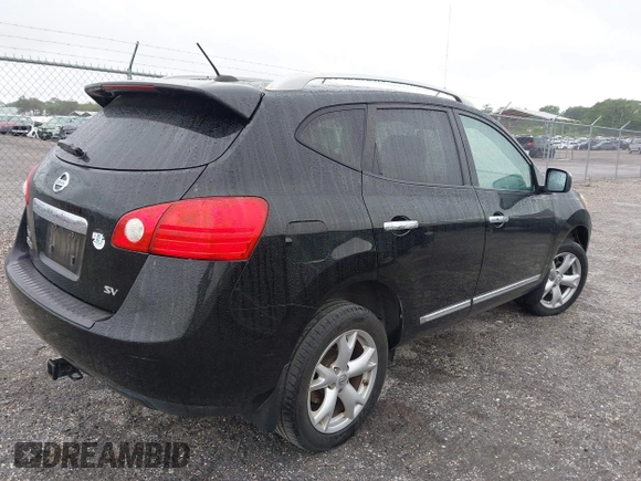 2011 Nissan Rogue SV with VIN JN8AS5MT7BW170697, listed as a IAAI auction lot 41980355 with 179,787 mi miles. Bid and sale history available at carsss.com. Image 4.