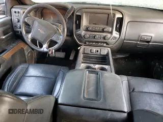 2015 Chevrolet Silverado 3500HD LTZ with VIN 1GC4K0E86FF666909, listed as a Copart auction lot 85741194 with Not Provided miles and Non Repairable. Bid and sale history available at DreamBid. Image 8.