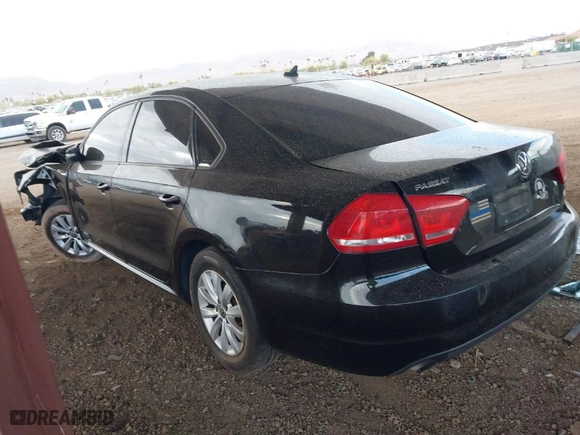 2015 Volkswagen Passat 1.8T S with VIN 1VWAT7A31FC066199, listed as a IAAI auction lot 41684714 with 1 mi miles. Bid and sale history available at carsss.com. Image 3.