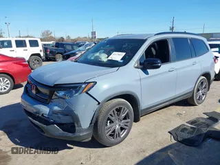 2022 Honda Pilot Sport z VIN 5FNYF5H34NB016711, wystawiony jako IAAI lot #41175815 z przebiegiem 28 635 mil mil oraz . Historia ofert i sprzedaży dostępna na DreamBid. Obrazek 2.