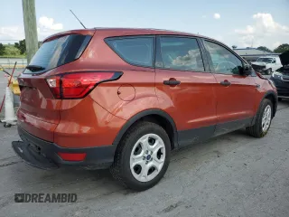 2019 Ford Escape S with VIN 1FMCU0F71KUA59085, listed as a Copart auction lot 60250375 with 227,114 mi miles and Salvage title. Bid and sale history available at DreamBid. Image 3.