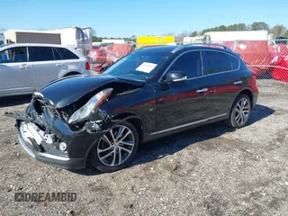 2017 Infiniti QX50 with VIN JN1BJ0RR7HM417050, listed as a IAAI auction lot 41455469 with 102,417 mi miles and . Bid and sale history available at DreamBid. Image 2.