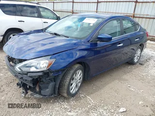 2018 Nissan Sentra SV with VIN 3N1AB7AP1JL634668, listed as a IAAI auction lot 42017714 with 81,410 mi miles. Bid and sale history available at carsss.com. Image 2.