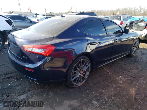 2015 Maserati Ghibli S Q4 with VIN ZAM57RTA3F1151696, listed as a Copart auction lot 43382714 with 84,829 mi miles. Bid and sale history available at carsss.com. Image 3.